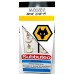 Subbuteo Andrew Table Soccer Wolverhampton Wanderers away kit 2018-19 on Classic Hasbro Bases